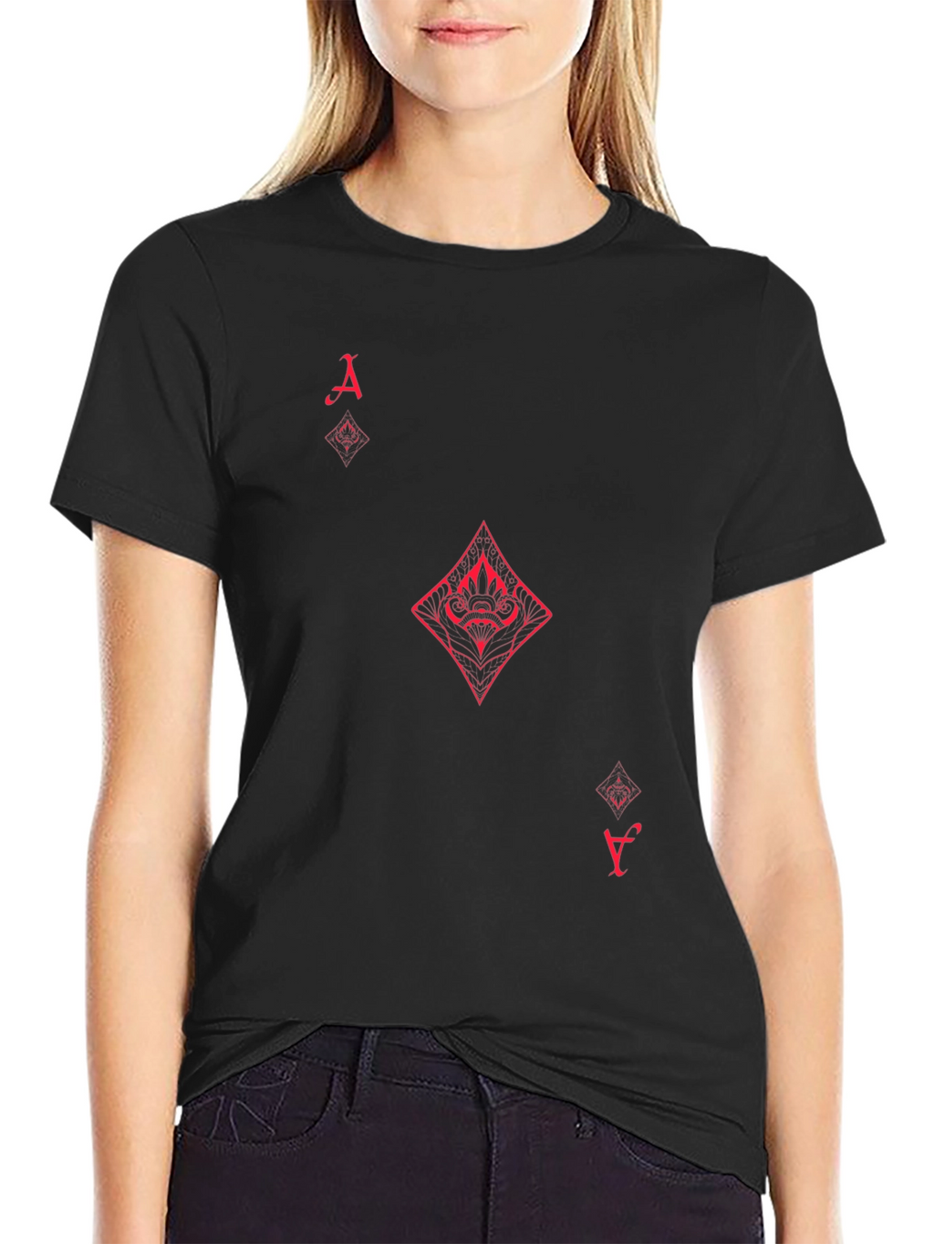 Ace of Diamonds Graphic T-Shirt