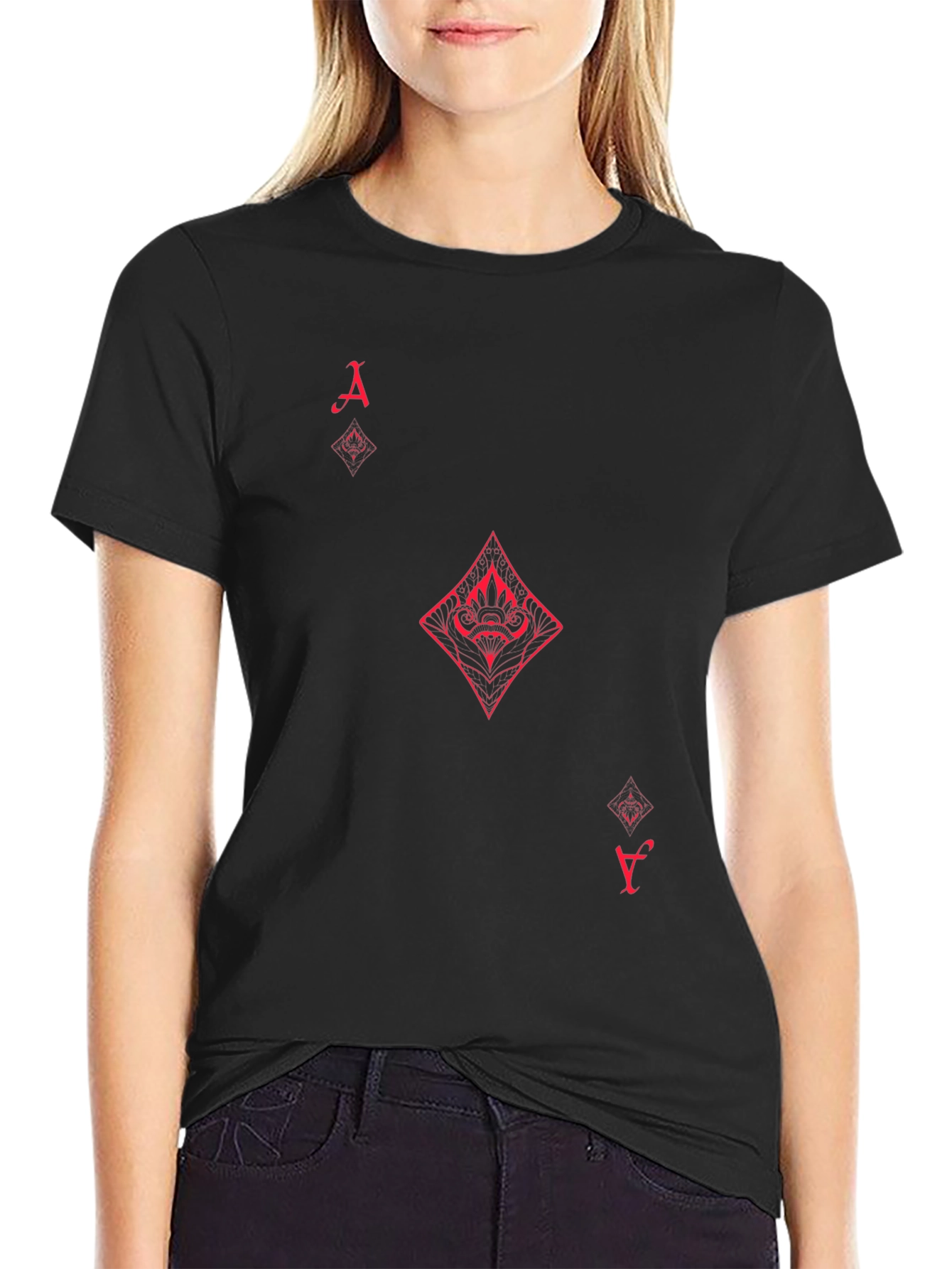 Ace of Diamonds Graphic T-Shirt