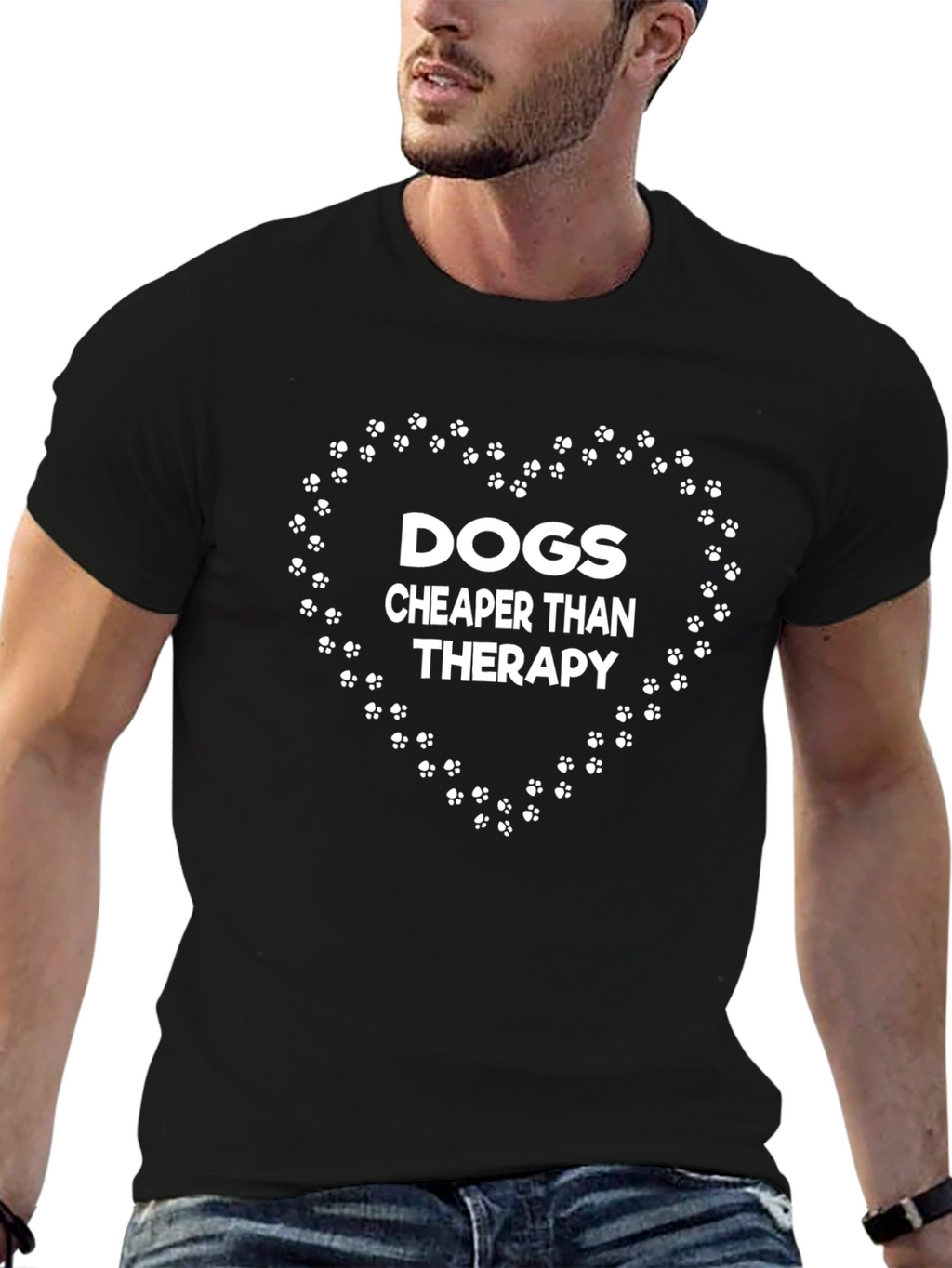 Dogs Cheaper Than Therapy T-Shirt