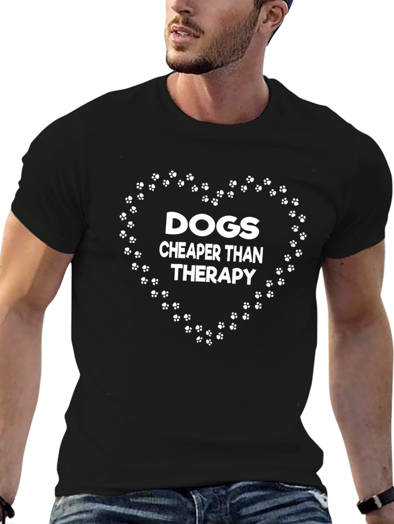 Dogs Cheaper Than Therapy T-Shirt