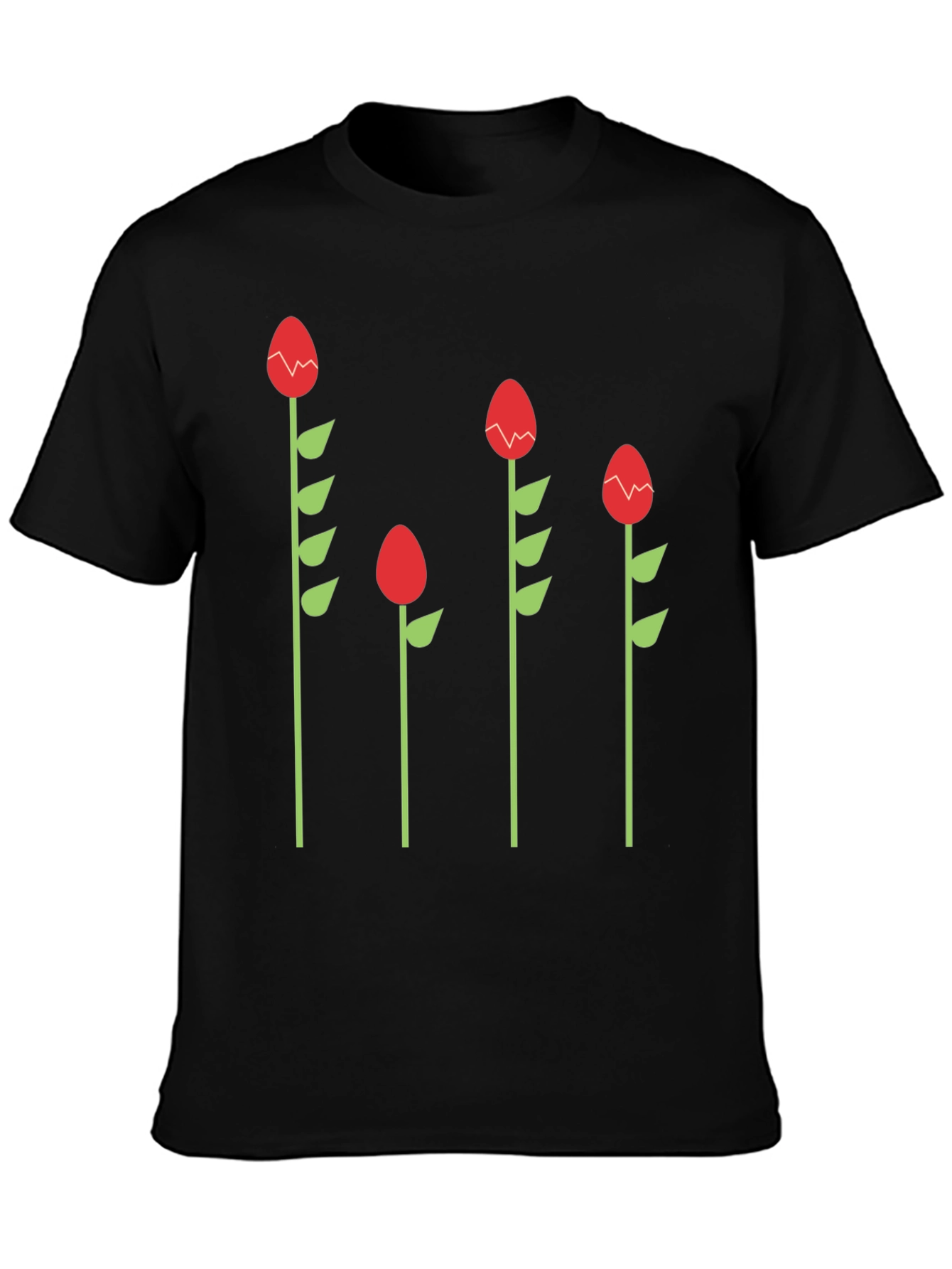 Funky Floral Graphic Tee - Quirky Style!