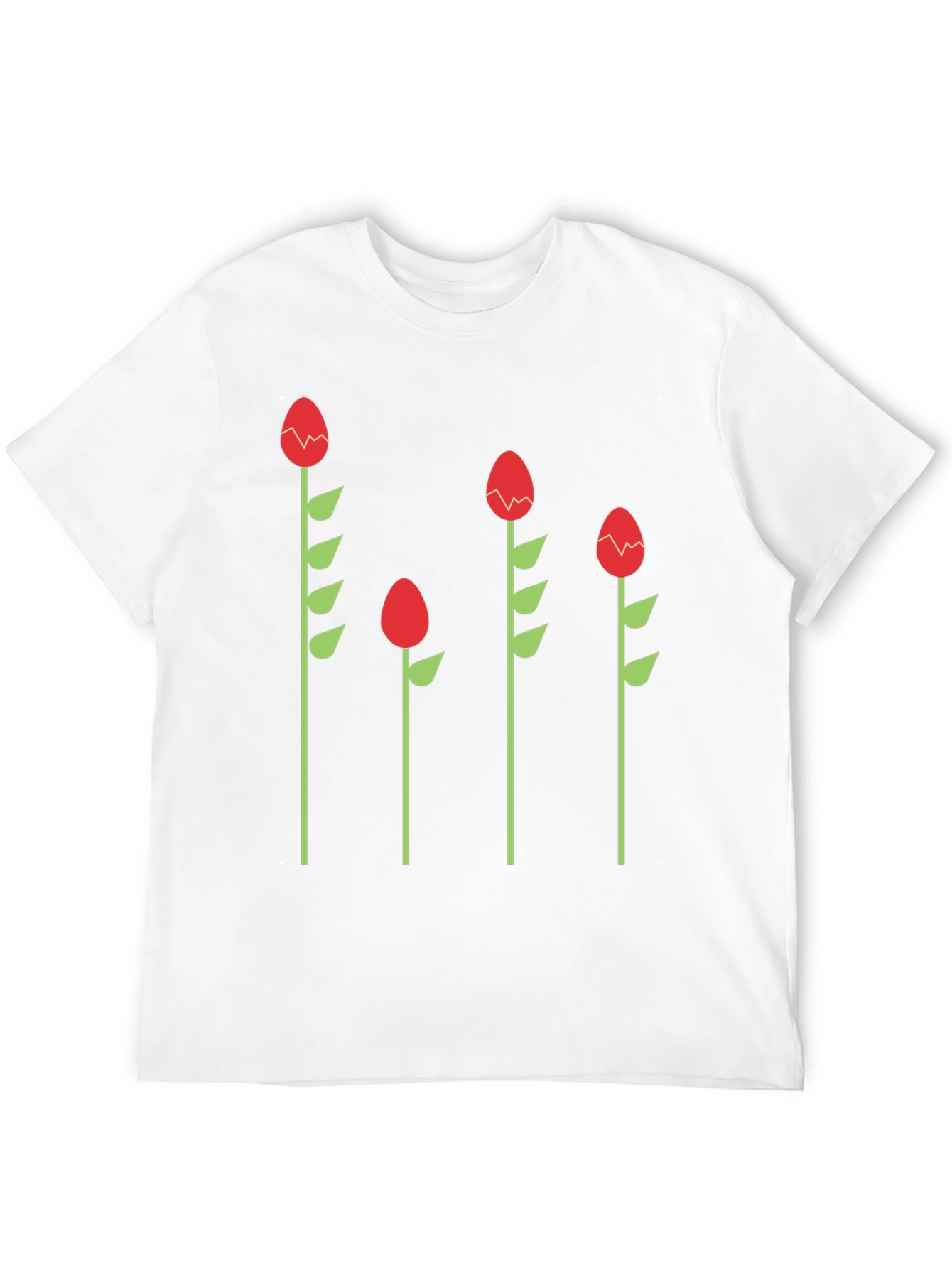 Funky Floral Graphic Tee - Quirky Style!