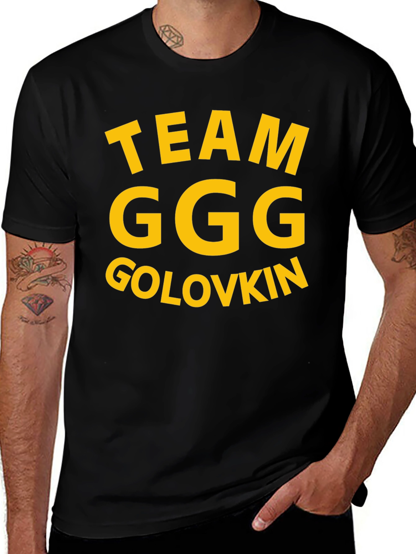 Team GGG Golovkin Black T-Shirt