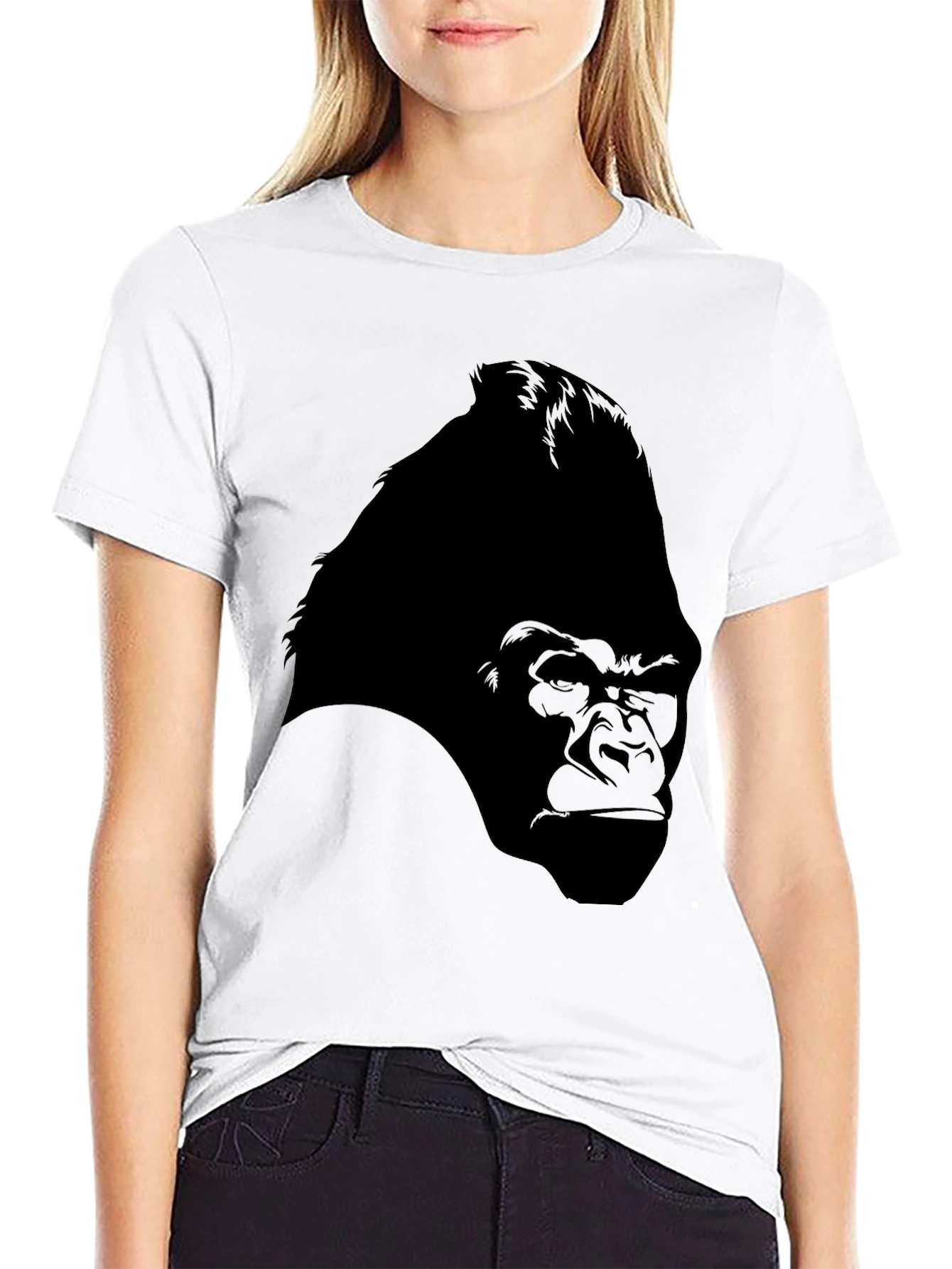 Graphic Gorilla Tee - Black