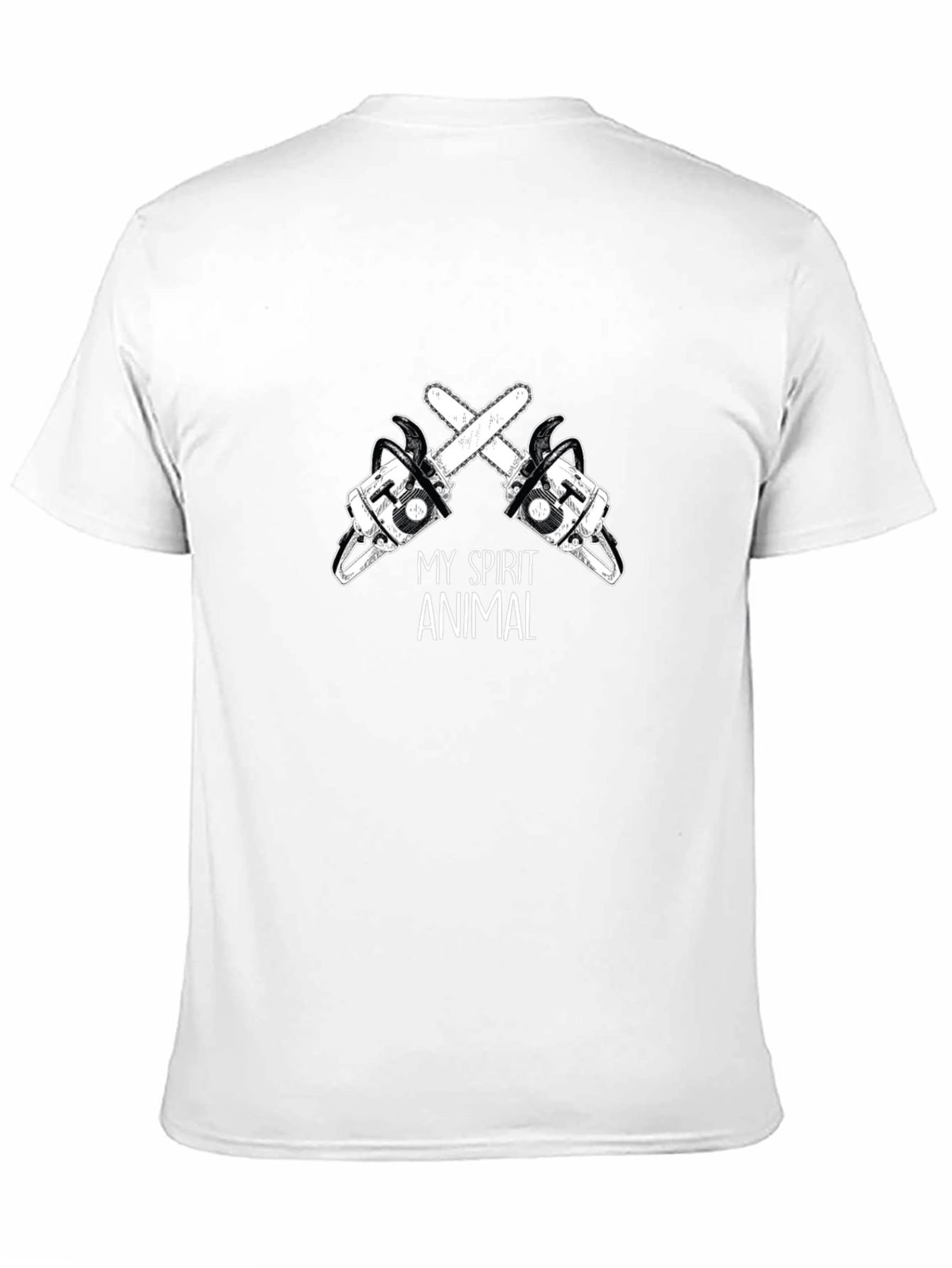 My Spirit Animal Chainsaw Graphic Tee