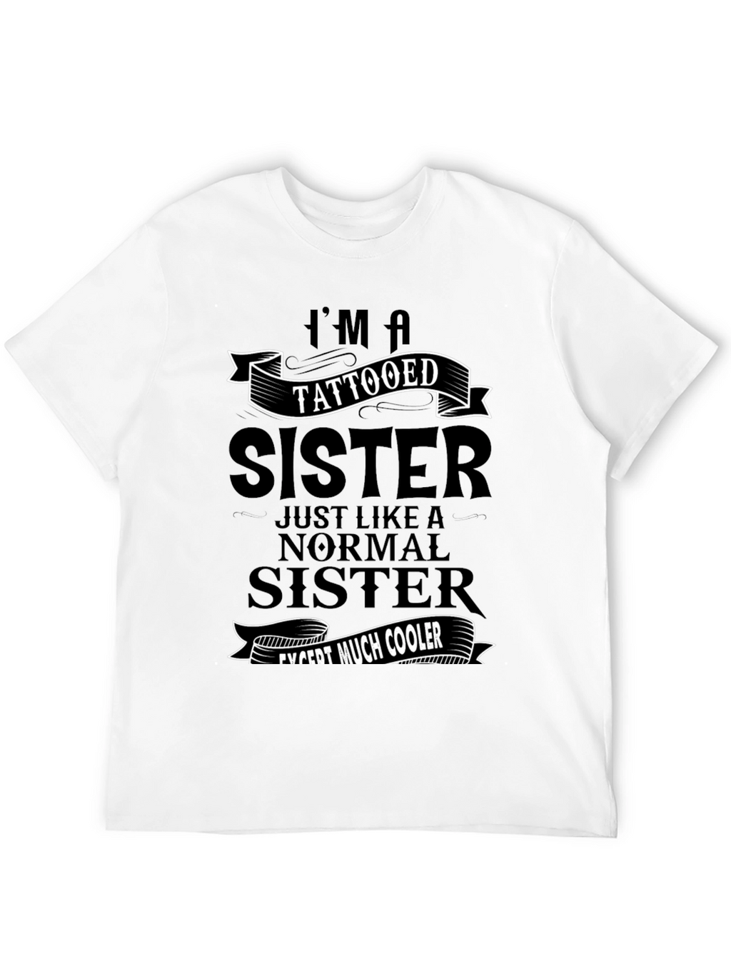 Tattooed Sister Graphic Novelty T-Shirt