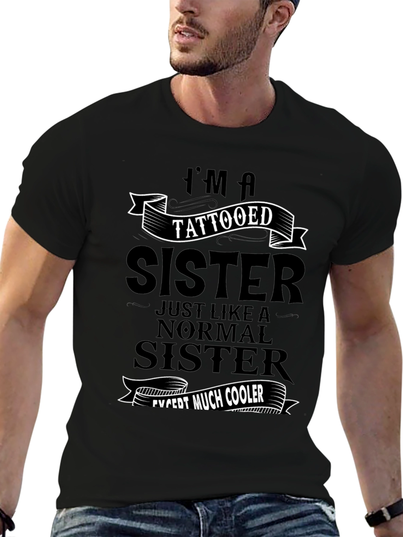 Tattooed Sister Graphic Novelty T-Shirt