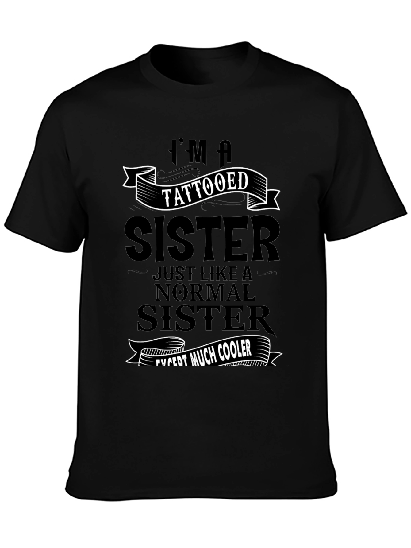 Tattooed Sister Graphic Novelty T-Shirt