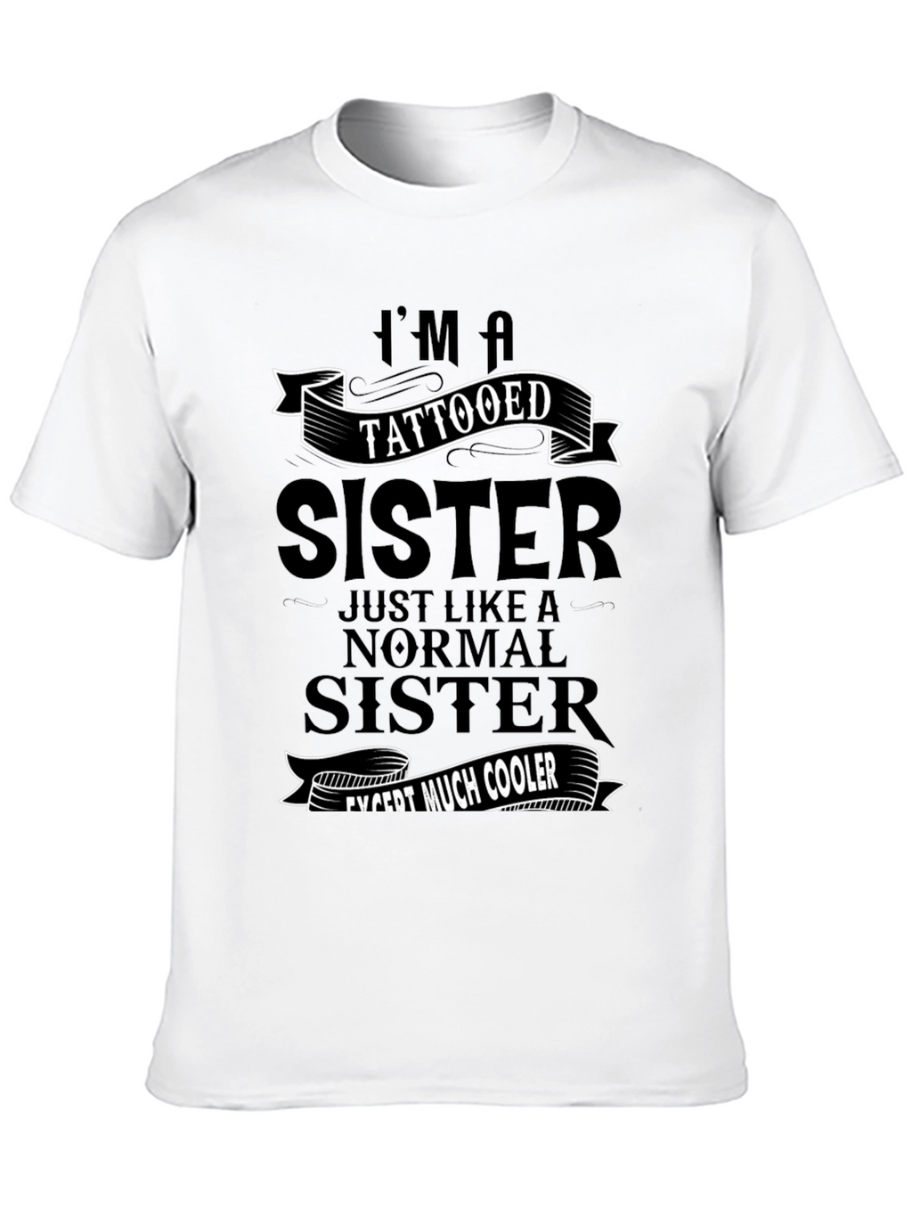 Tattooed Sister Graphic Novelty T-Shirt