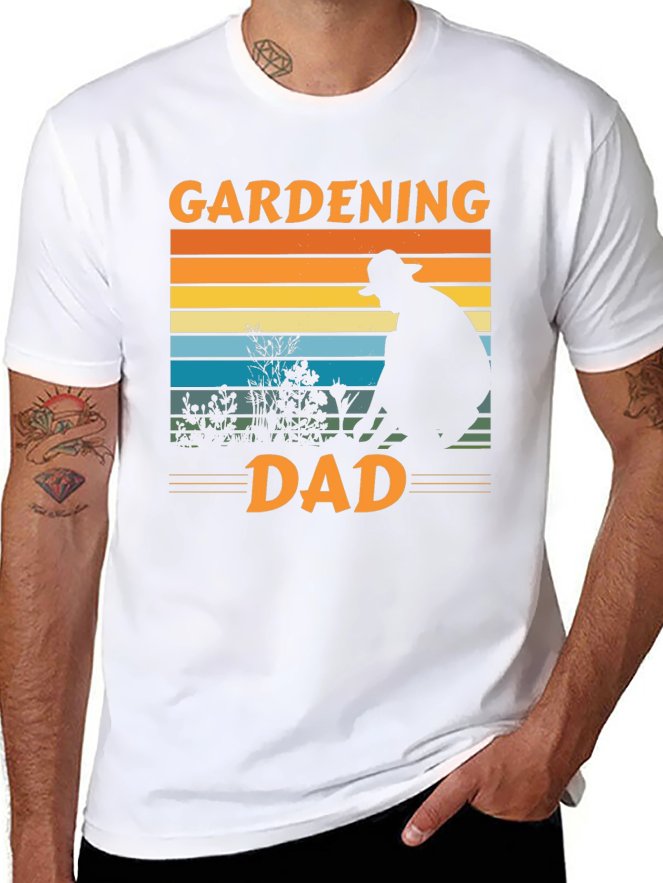 Gardening Dad T-Shirt Fathers Day Gift