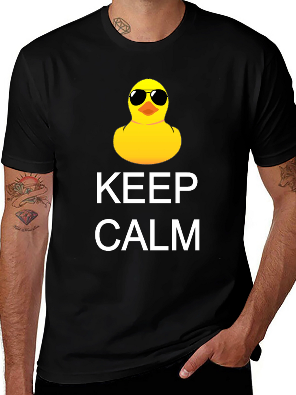 Keep Calm Rubber Duck T-Shirt