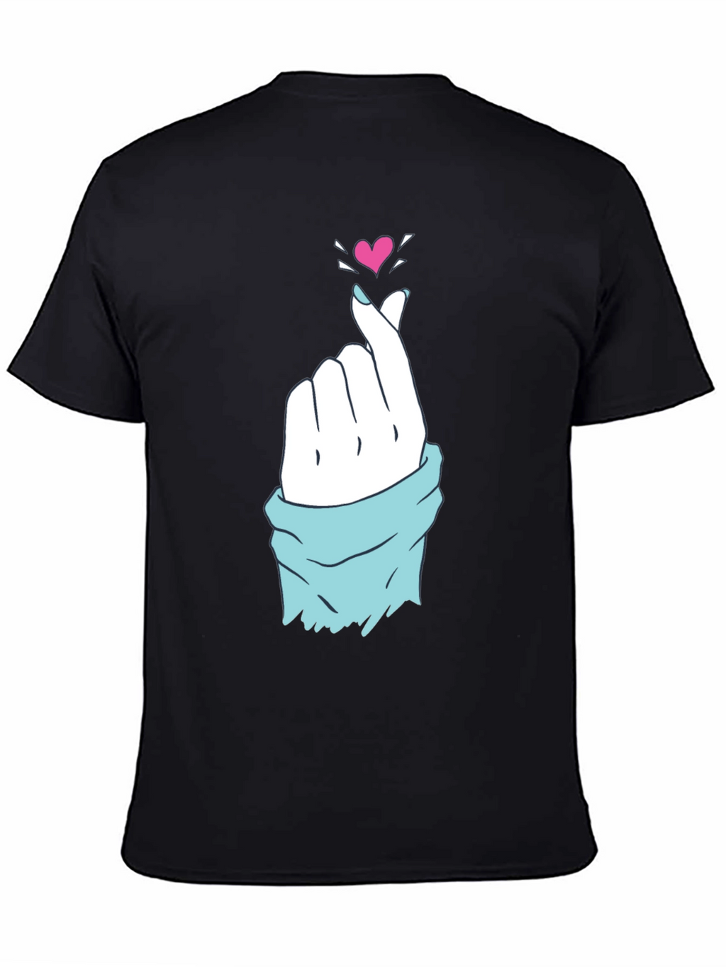 Finger Heart T-Shirt - Korean Love Sign