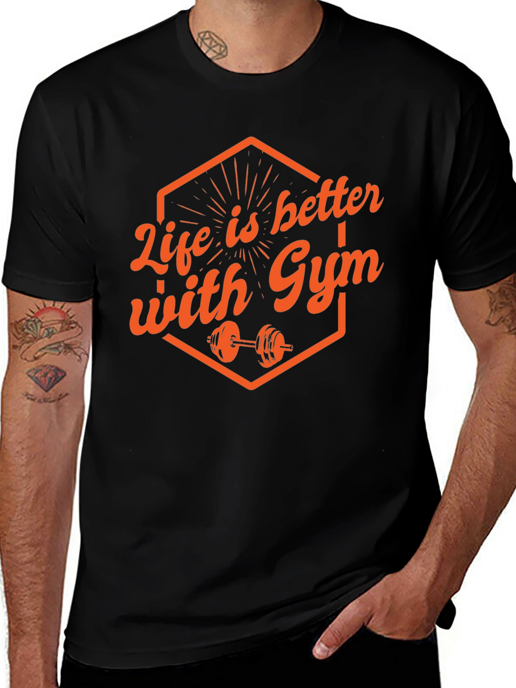 Life Is Better With Gym Graphic Tee