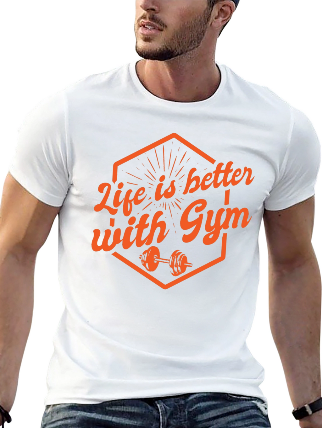 Life Is Better With Gym Graphic Tee