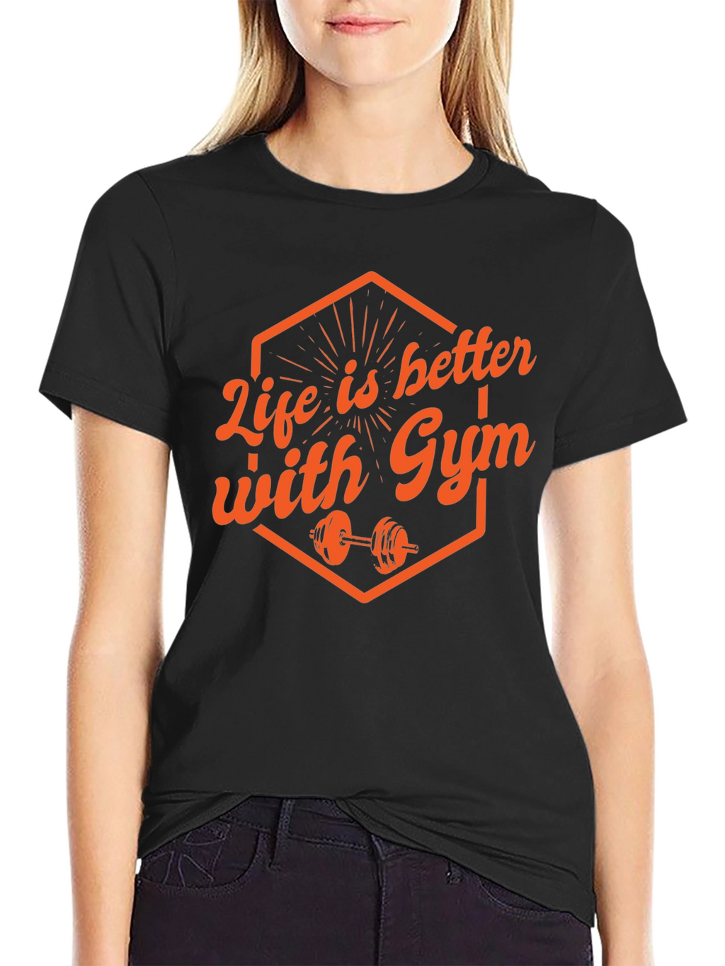 Life Is Better With Gym Graphic Tee
