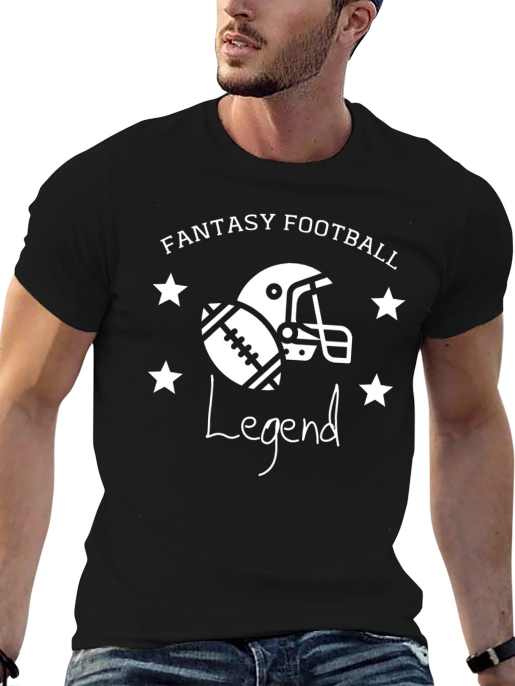 Fantasy Football Legend Graphic T-Shirt