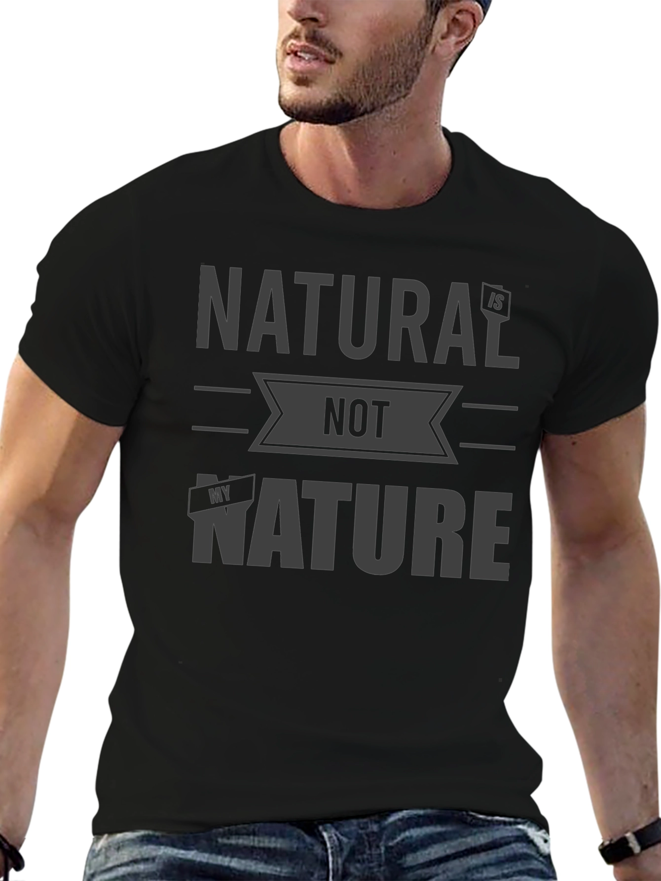 Natural is Not My Nature Graphic Tee