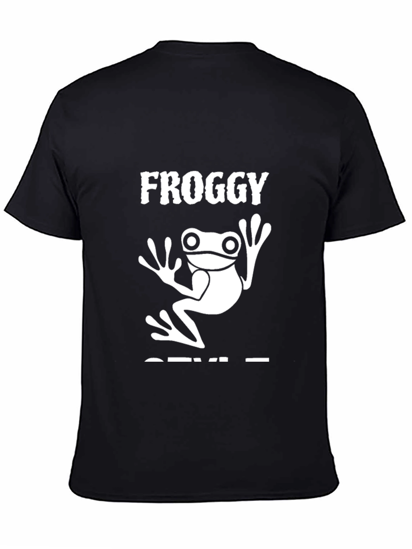 Froggy Style Black T-Shirt