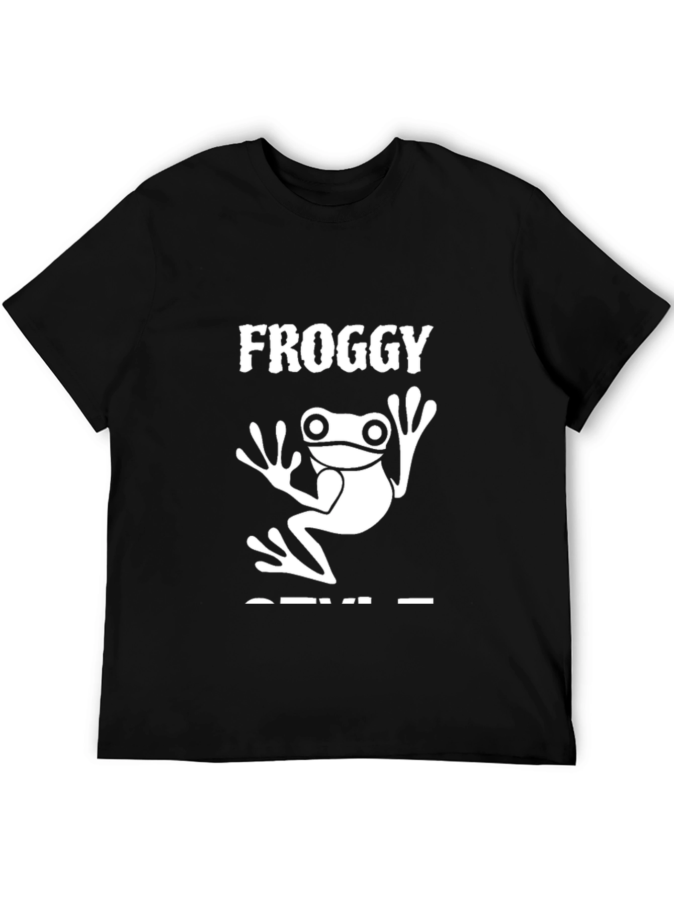 Froggy Style Black T-Shirt