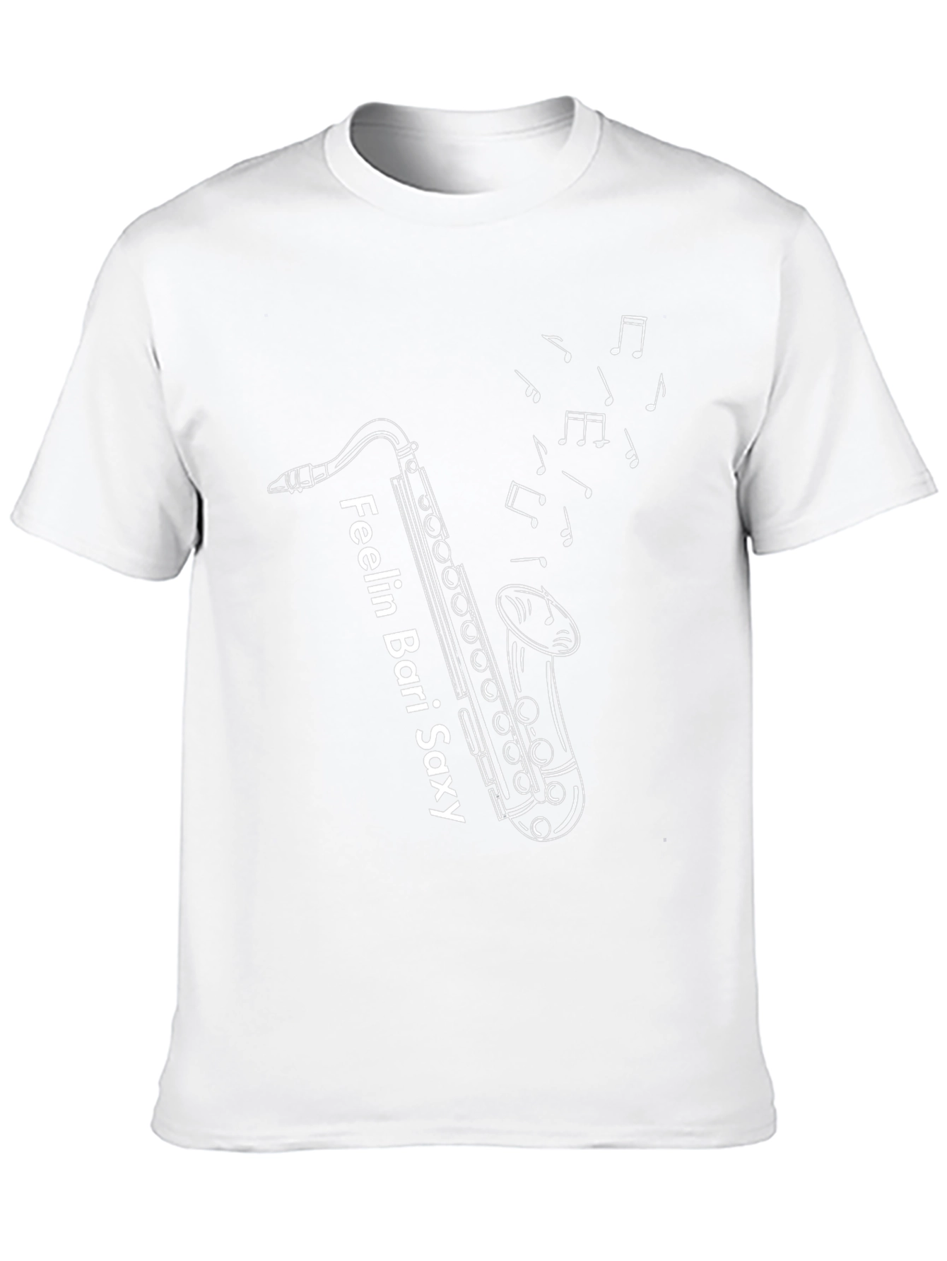 Feelin Bari Saxy Black Graphic Tee