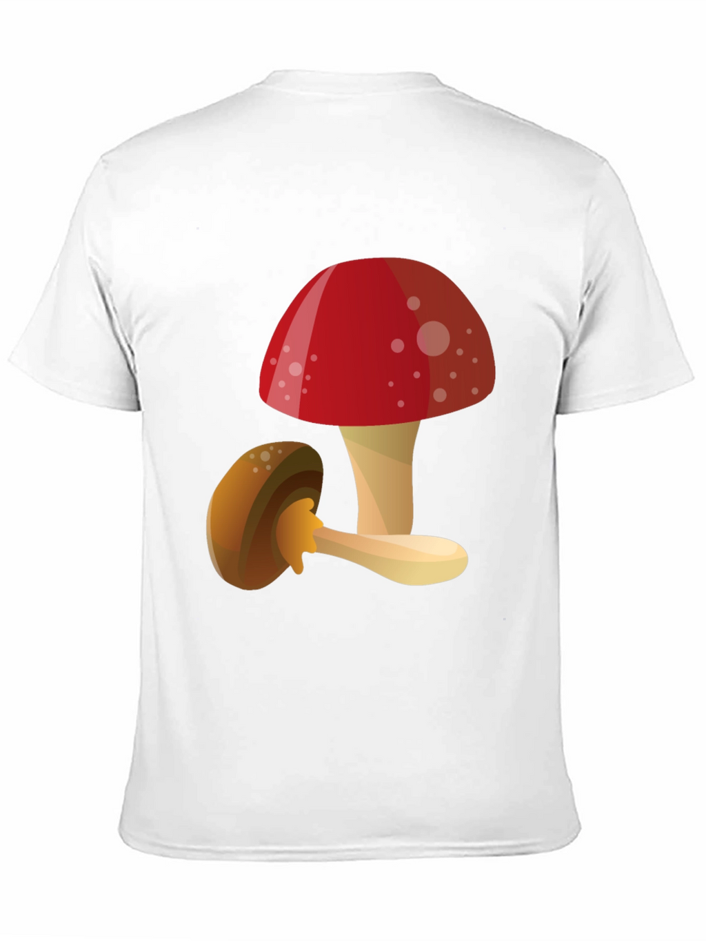 Mushroom Graphic T-Shirt - Funky Casual Tee