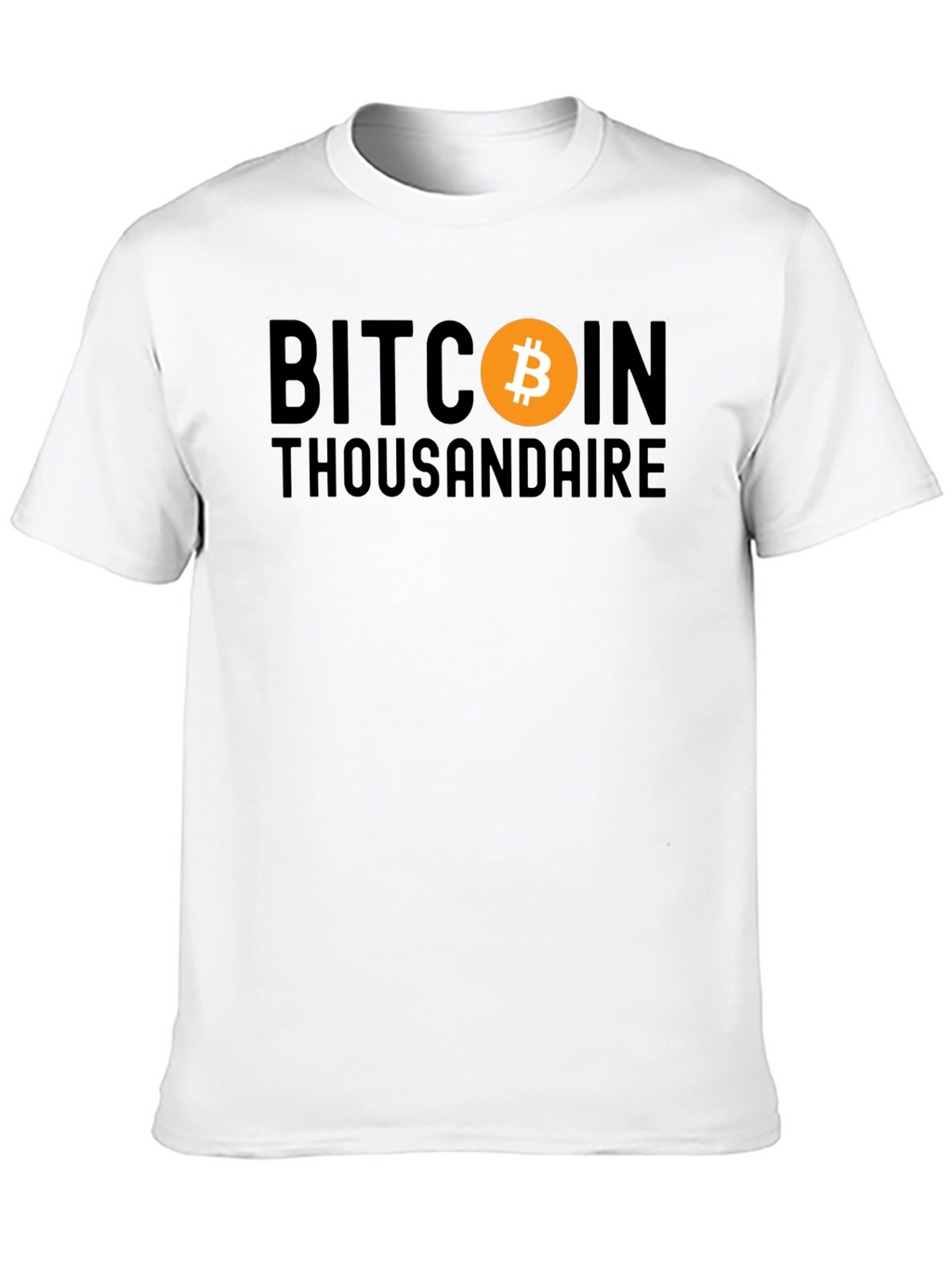 Bitcoin Thousandaire Black T-Shirt