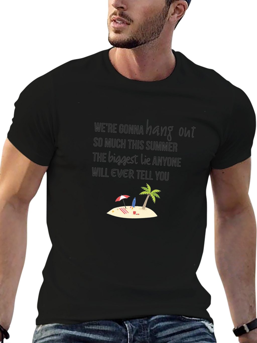 Hang Out Summer Lie Graphic Tee