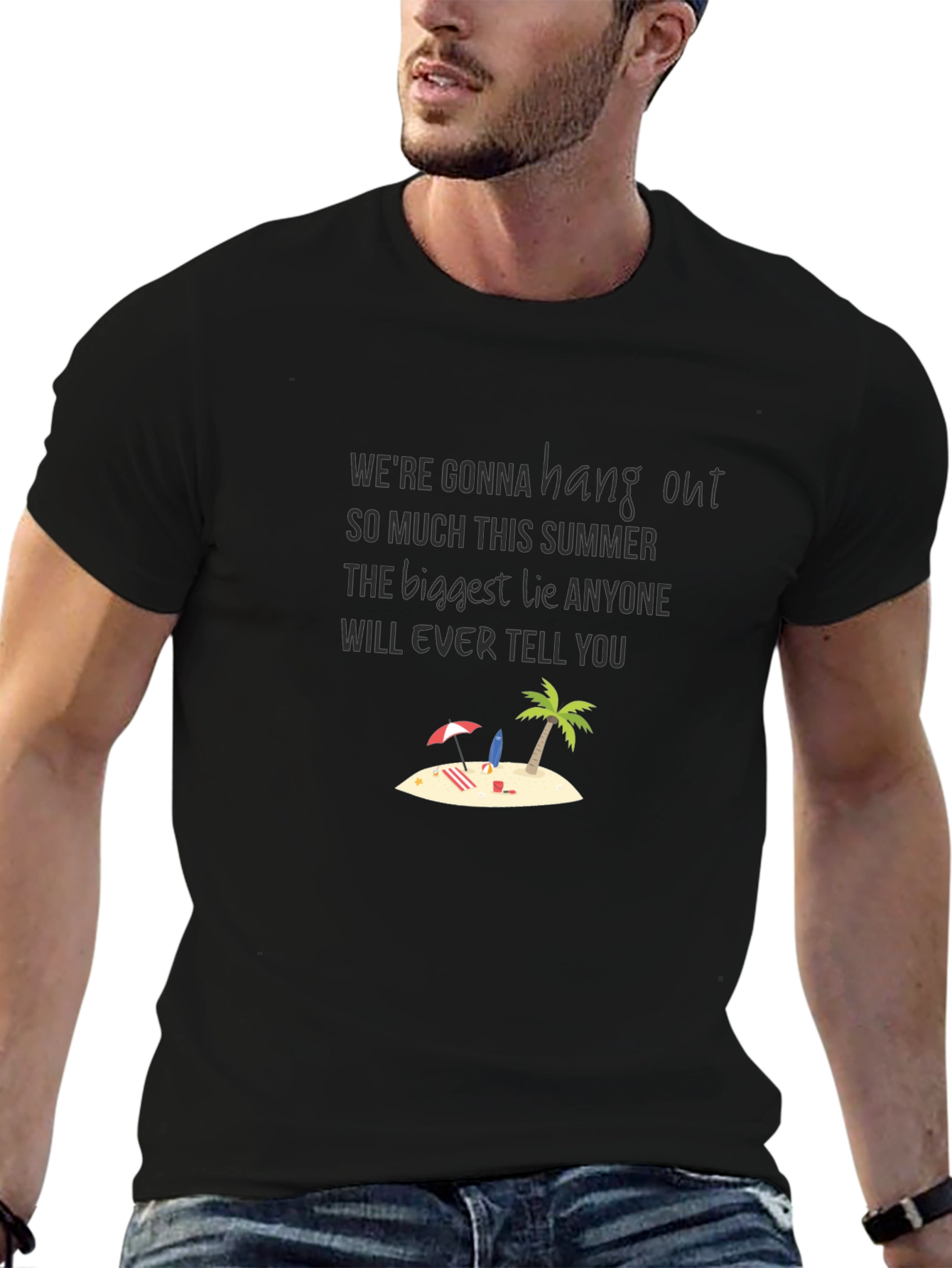 Hang Out Summer Lie Graphic Tee