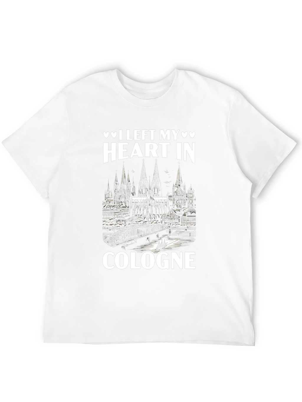 Cologne Heart Graphic T-Shirt