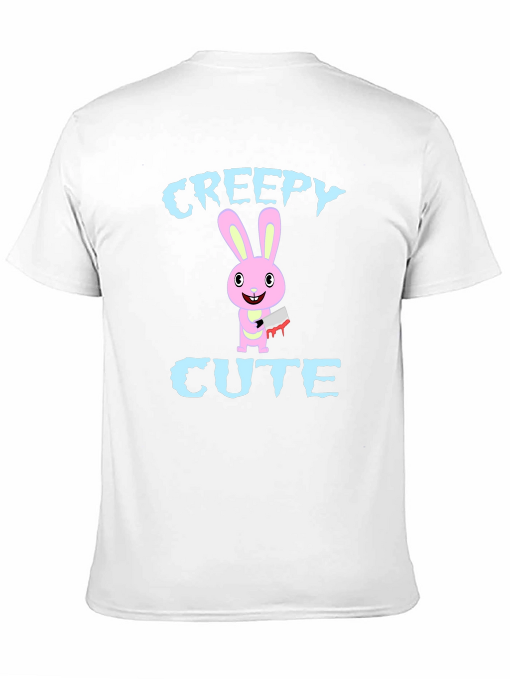Creepy Cute Rabbit Graphic T-Shirt