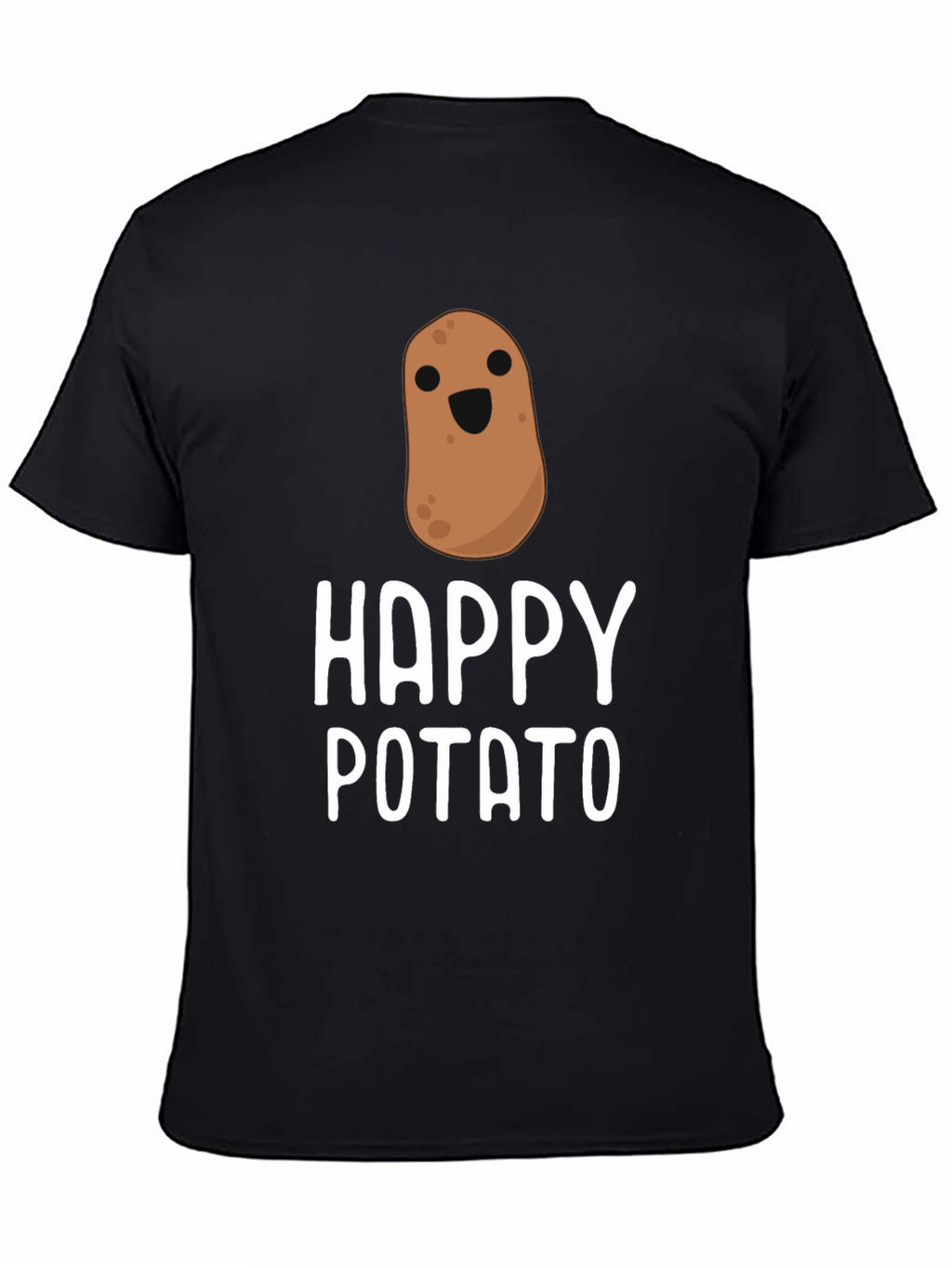 Happy Potato Graphic Tee - Unisex Funny T-Shirt