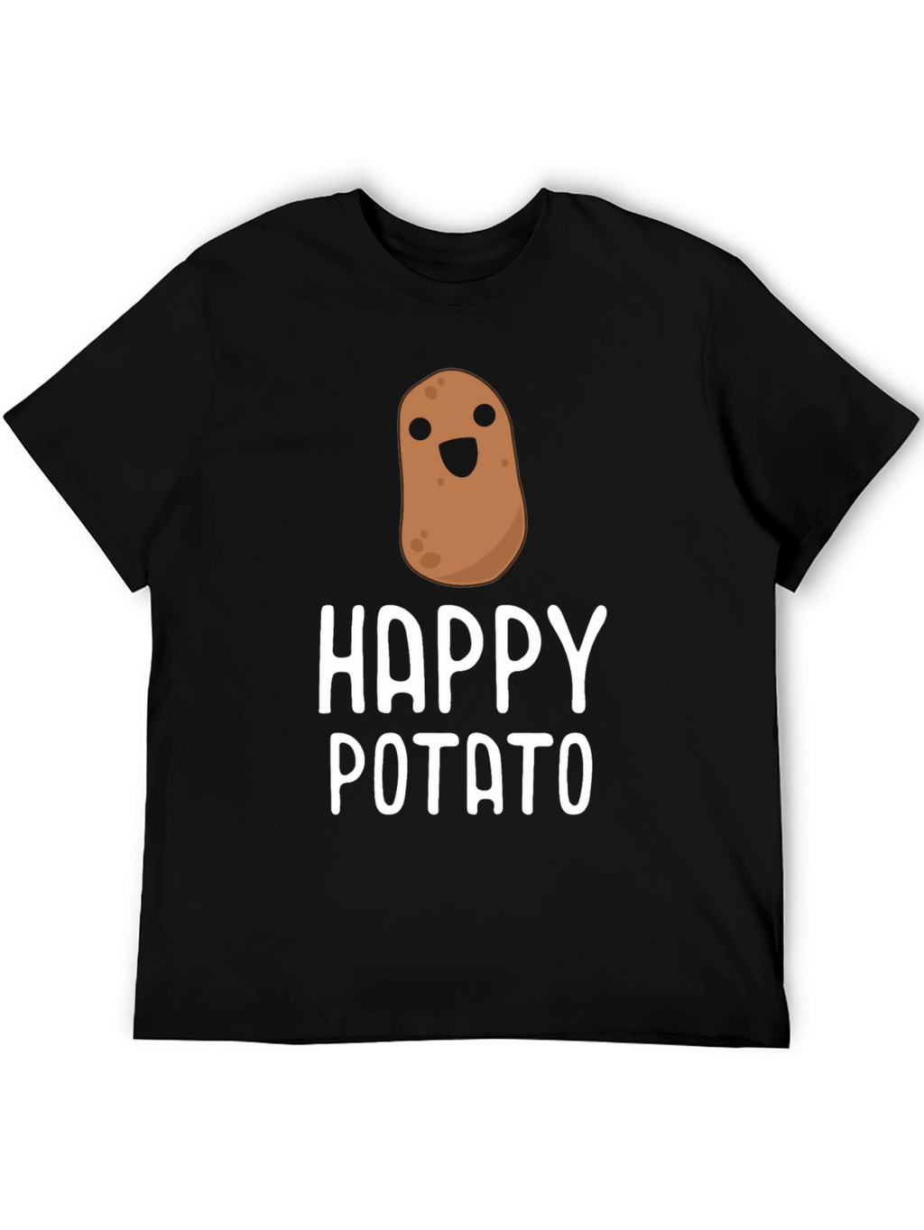 Happy Potato Graphic Tee - Unisex Funny T-Shirt