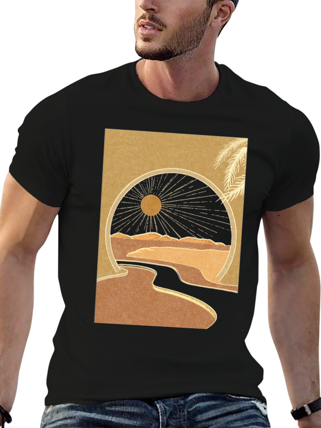 Desert Scene Graphic Tee