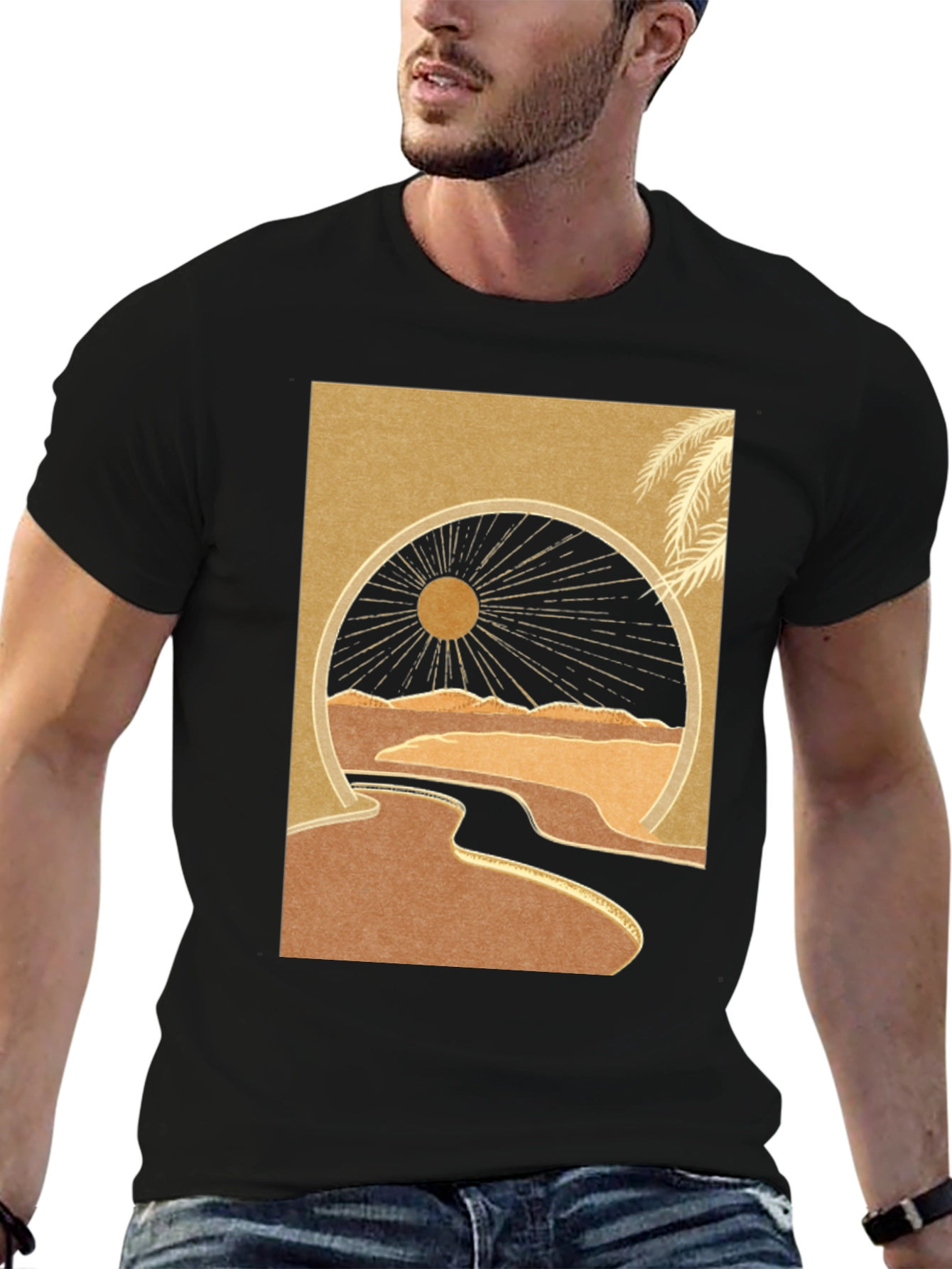 Desert Scene Graphic Tee