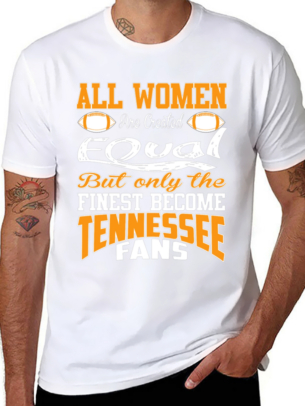 Tennessee Vols Womens Football T-Shirt