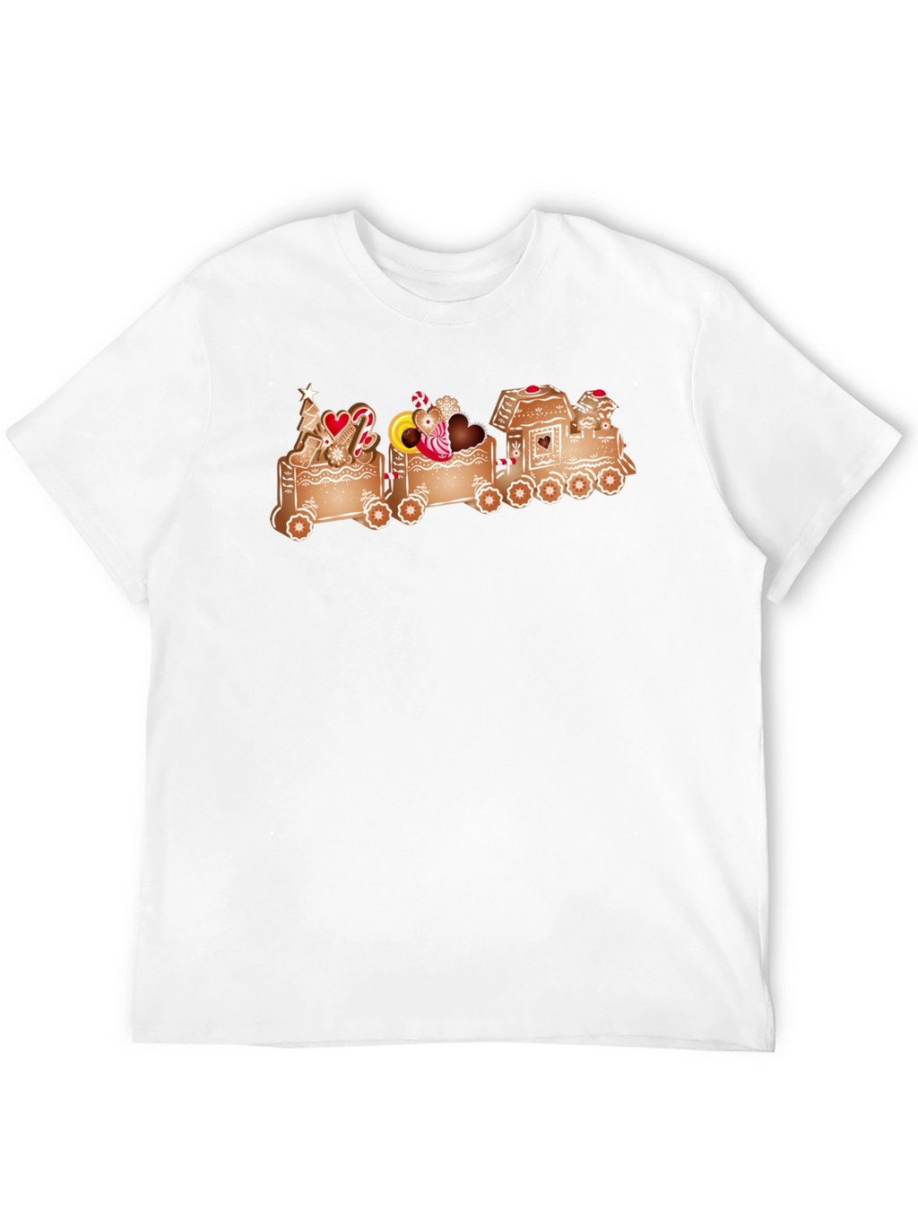 Gingerbread Train Graphic Tee
