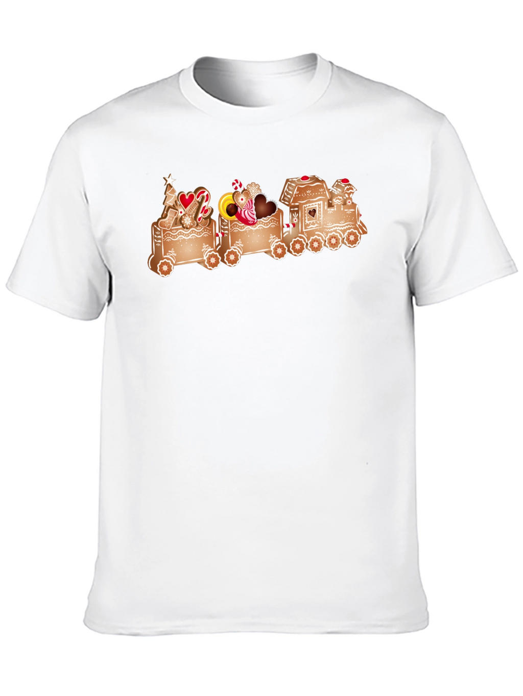Gingerbread Train Graphic Tee