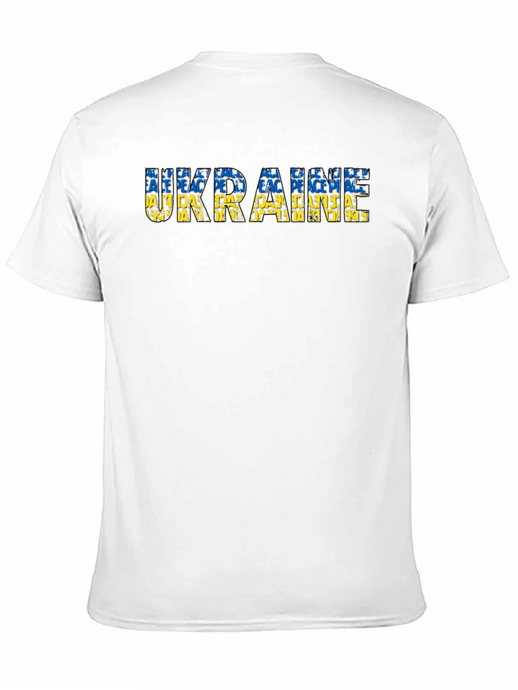 Ukraine Peace T-Shirt - Black Graphic Tee
