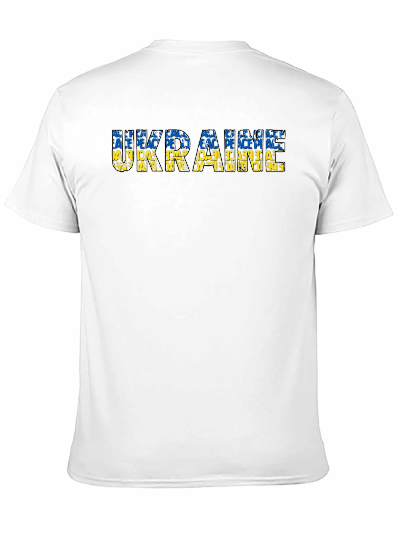 Ukraine Peace T-Shirt - Black Graphic Tee