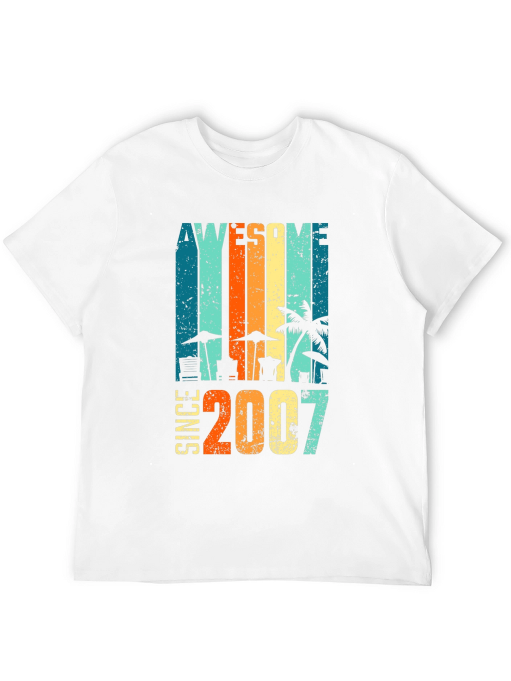 Awesome Since 2007 Beach T-Shirt