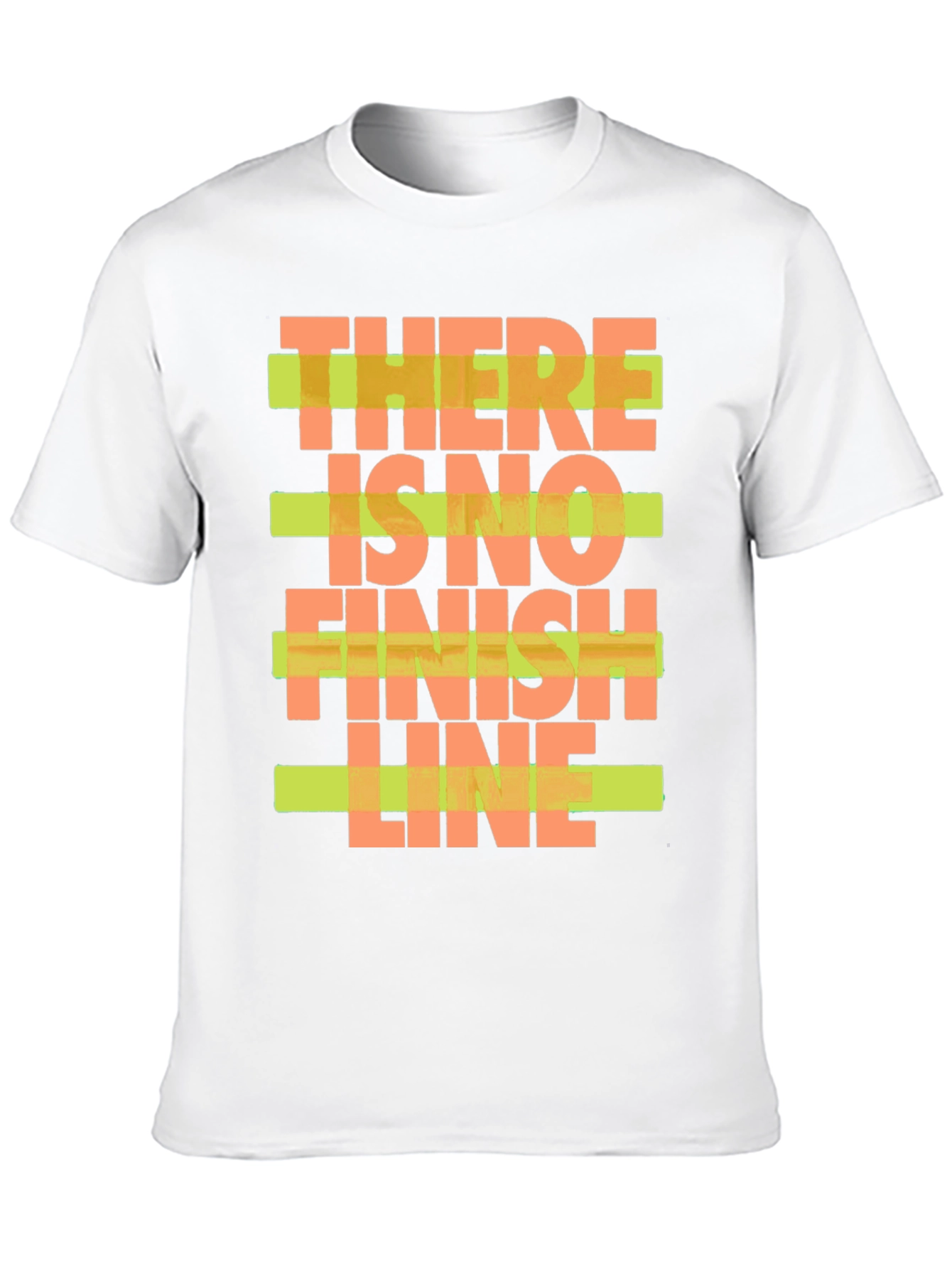 No Finish Line T-Shirt - Inspirational Graphic Tee