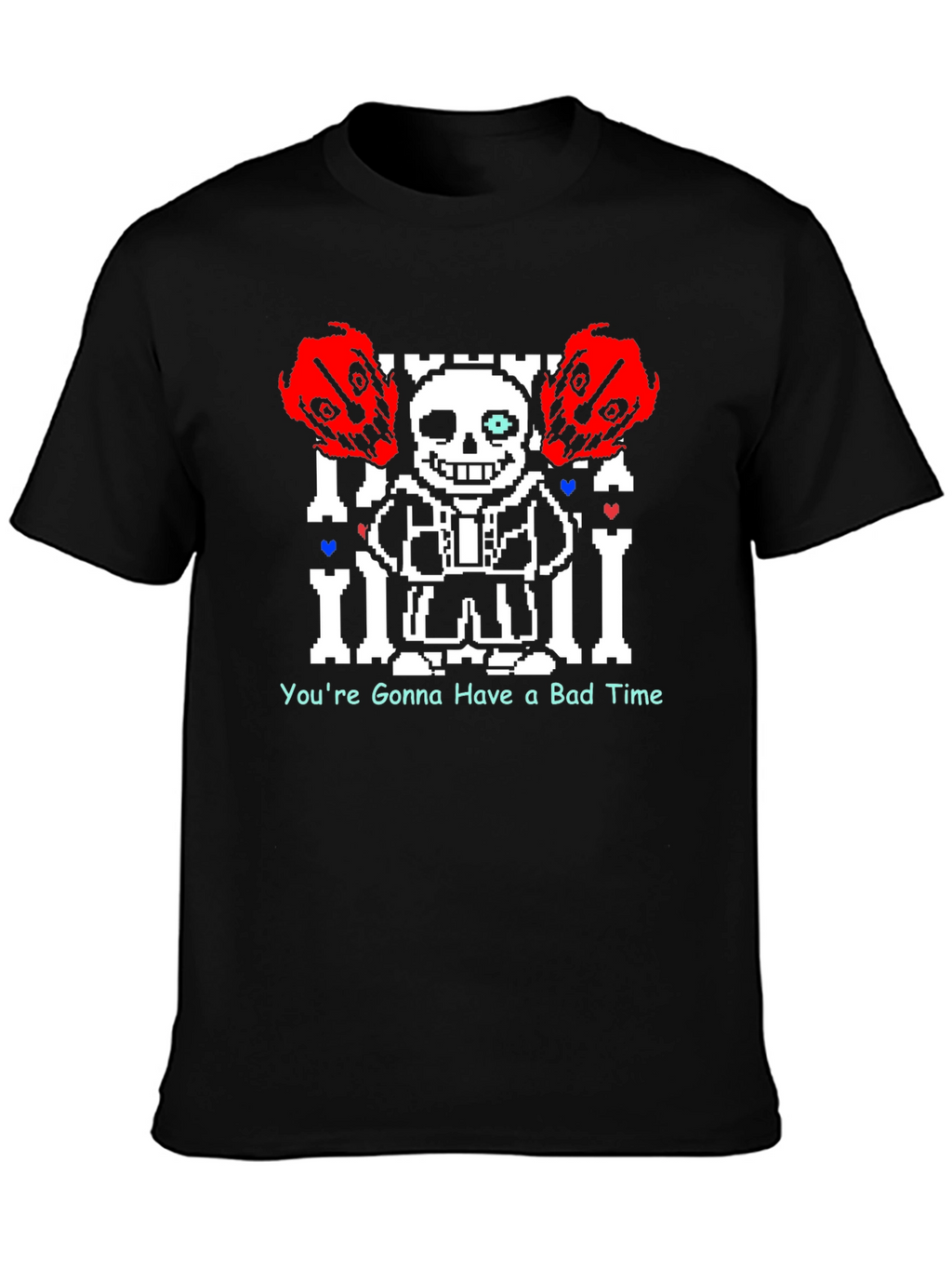 Undertale Sans Bad Time Black T-Shirt