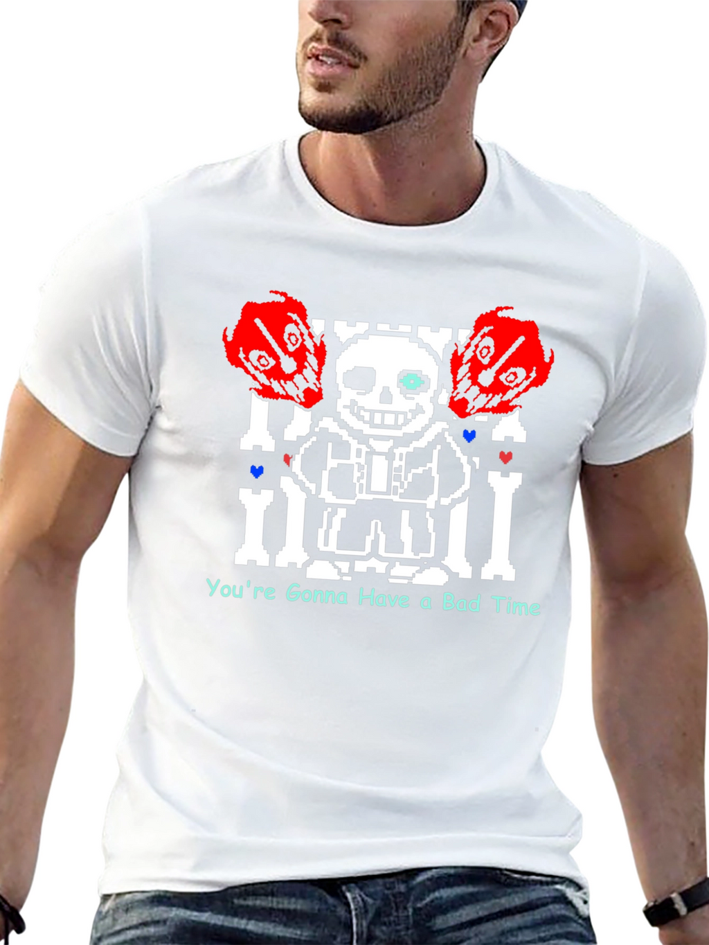 Undertale Sans Bad Time Black T-Shirt