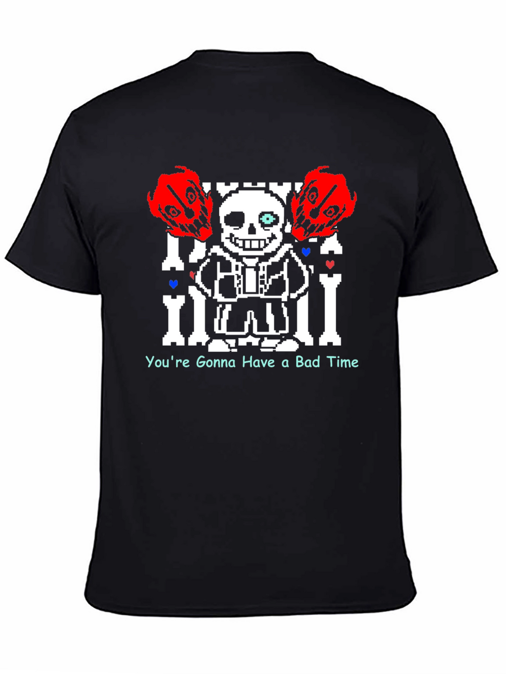 Undertale Sans Bad Time Black T-Shirt