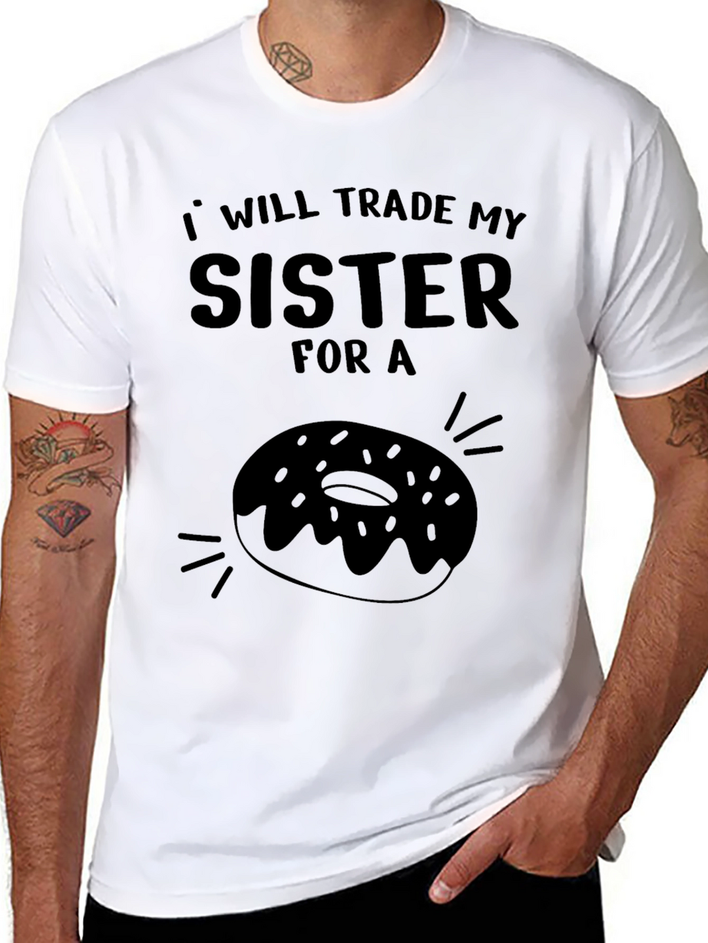 Trade My Sister for a Donut T-Shirt