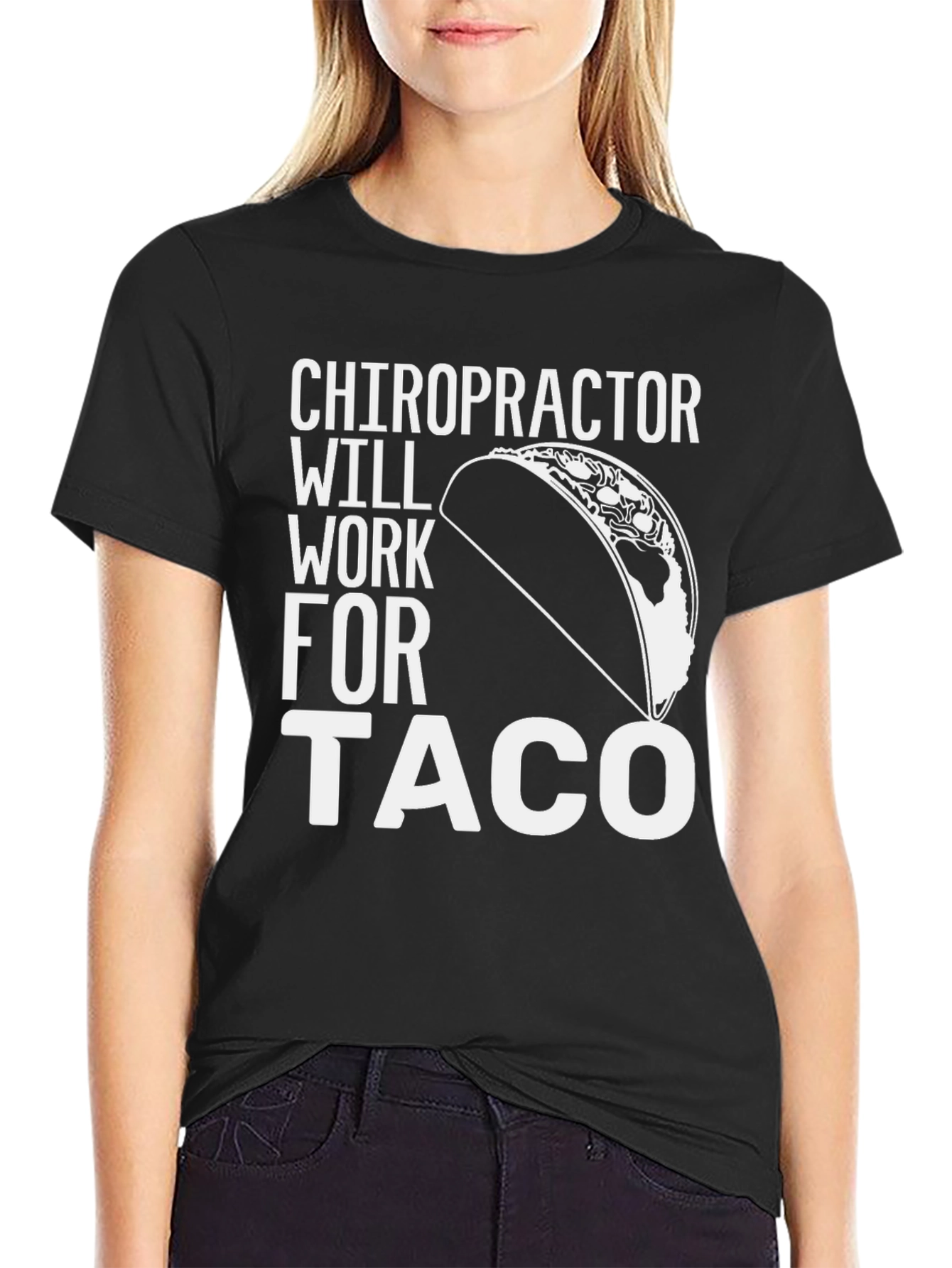 Chiropractor Taco Funny T-Shirt