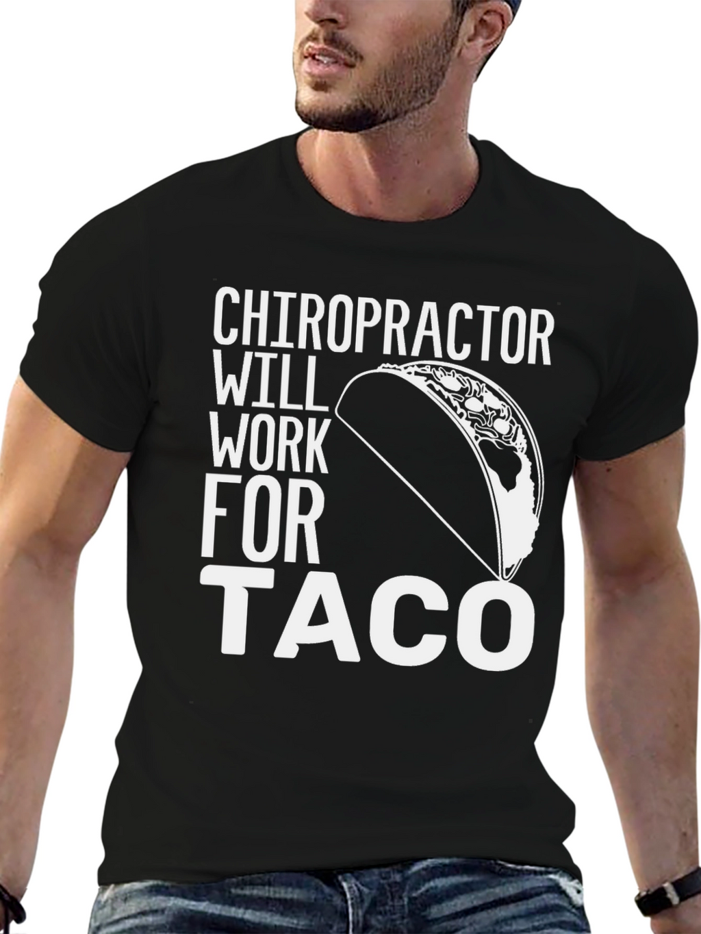 Chiropractor Taco Funny T-Shirt