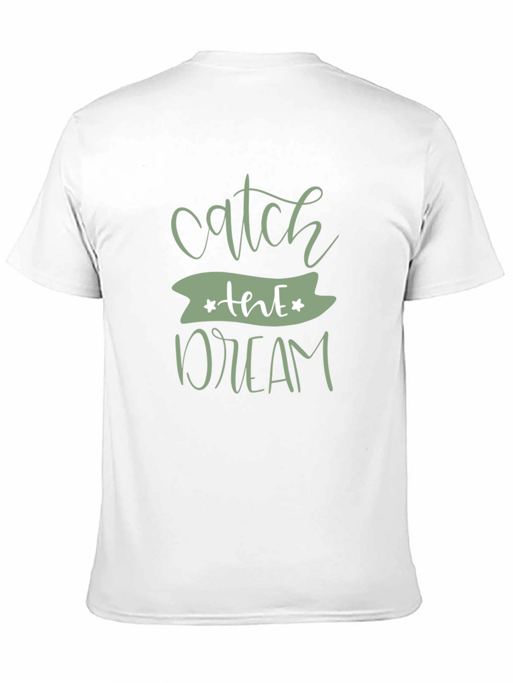 Catch the Dream Graphic Black T-Shirt