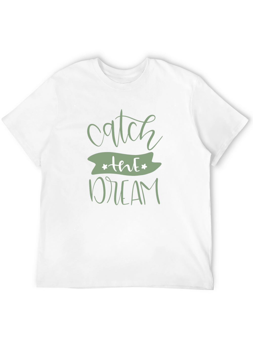 Catch the Dream Graphic Black T-Shirt