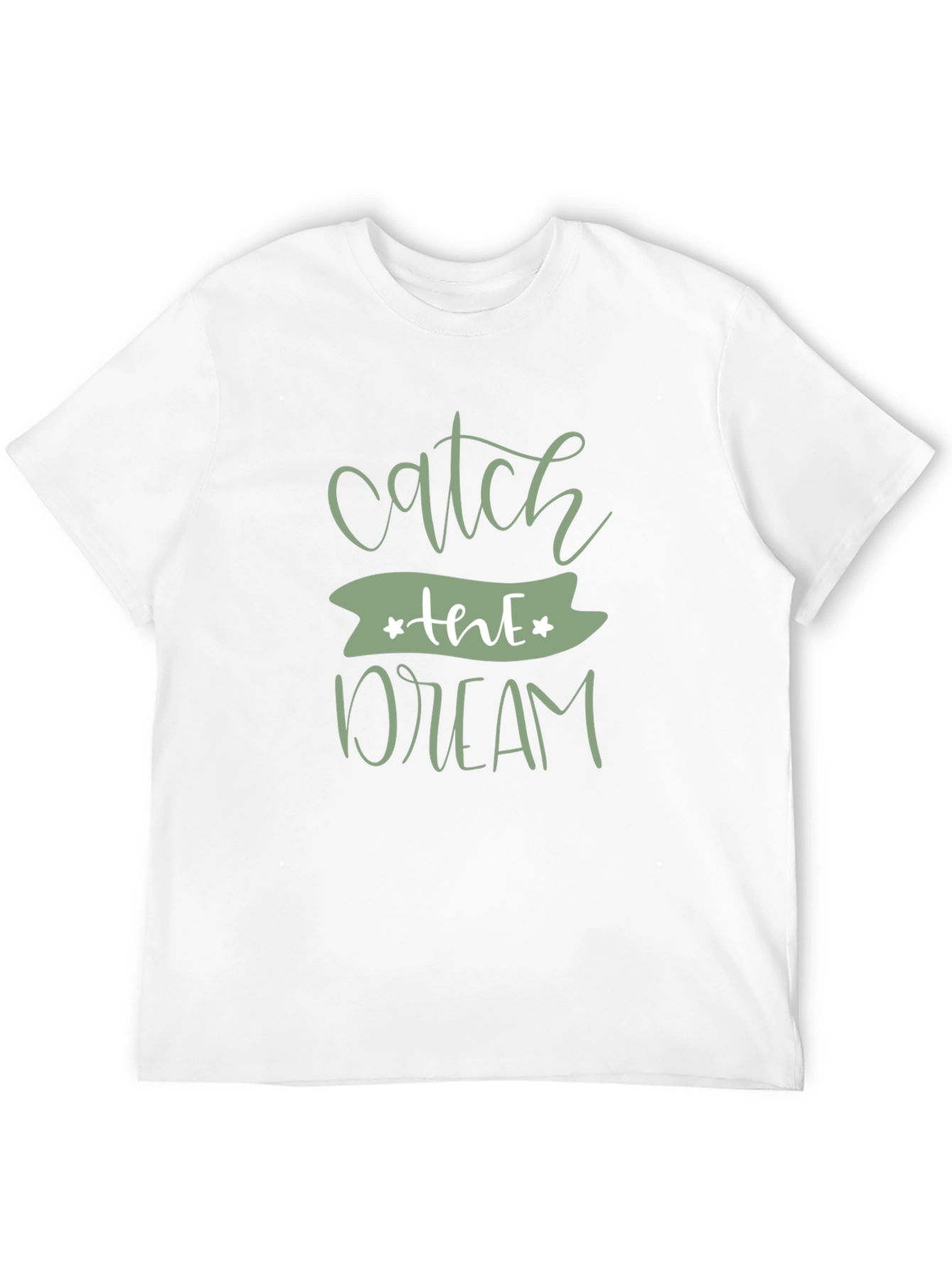 Catch the Dream Graphic Black T-Shirt